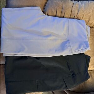 Avalanche Black and Purple Leggings